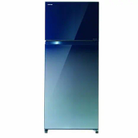 可退稅 基本安裝+舊機回收【TOSHIBA東芝】510公升雙門變頻鏡面冰箱 漸層藍 GR-AG55TDZ(GG)
