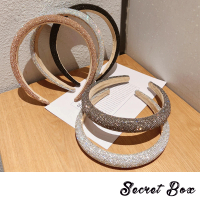 【SECRET BOX】滿鑽髮箍/韓國設計華麗閃耀滿鑽高顱頂髮箍 髮圈(5色任選)