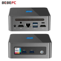 BEBEPC MINI PC 13th Gen Office Intel i5-1350P i7-1270P 13620H 32G DDR4 3200MHz WIFI6 Bluetooth5.2 4K UHD M.2 NVME SSD PICE4.0 Wi