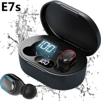 E7S TWS Wireless Bluetooth headset LED Display 9D Stereo bluetooth headphones Touch Control Sport Earphones Waterproof Earbuds