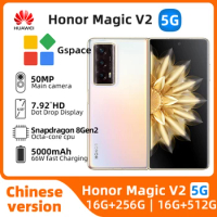 Honor Magic V2 5G 7.92Inch OLED 120Hz Screen Snapdragon 8 + Gen 2 66W Super Charge 5000mAh Battery OTG used phone