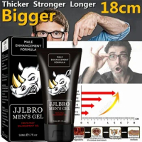 JJLBRO PENIS XXL GEL Rhino Massage Cream Men Male Big Penis Enlargement Cream Bigger Penis Enlargement and Thickening 50ML