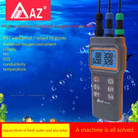 AZ86031 dissolved oxygen instrument, DO meter, conductivity meter, salinity meter, PH test pen, dissolved oxygen meter.