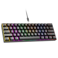 Cx23 Mini Wired and Wireless Mechanical Keyboard Real RGB Backlit Custom 61 Keys 60% Gaming Mechanical Keyboards
