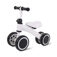 【福利品 花太太】兒童平衡四輪滑步車 平衡車(白色)