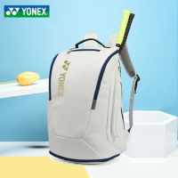 Yonex Badminton Racket Bag Tennis Bag Backpack Large Capacity Fashionable Men's and Women's Competition Waterproof Sports Bag