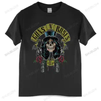 Tshirt men cotton tops Guns N‘ Roses ‘Slash 85‘ T-Shirt men summer fashion t-shirt Black men t shirt euro size