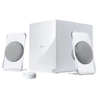 MICROLAB FC60BT 25WX2+55W 藍牙 2.1 音箱 鋼琴白 (V000)