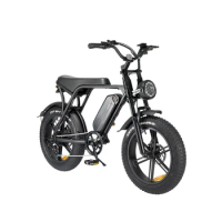 20 Inch Fat Tire Snowmobile Assisted Bicycle Off-road Electric Mountain Bike