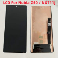 LCD Display Original For ZTE Nubia Z50 Ultra Z50S Pro 5G OLED Screen Touch Digitizer Assembly NX711J NX712J NX713J Replacement