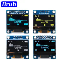 4Pin White Blue Color 0.96 inch 128X64 OLED Display Module Yellow Blue For Arduino 0.96'' IIC I2C Communicate