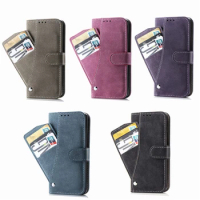 Rotate Pouch Wallet For iPhone 6 6S Plus 7 8 SE(2022) 4.7 SE 2020 XR Case Flip Leather Card Slot Retro Matte Anti Slip Cover Bag