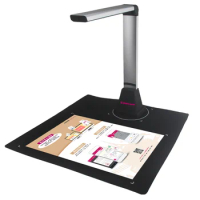 Scanner Q580 Book &amp; Document Camera CimFAX, 5 Mega-pixel, Soft Base, Capture Size A4, English Software, for Office, Teaching