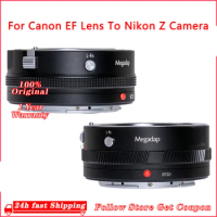 Megadap EFTZ21 Autofocus Adapter Ring For Canon EF Lens To Nikon Z Camera Z5/6/7/8/9/30