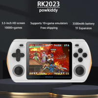 Powkiddy Rk2023 Handheld Game Console, Open-source High-definition Joystick Arcade Psp, Home Gaming Electronic Game Console