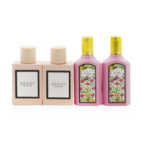 古馳 Gucci - 迷你香水套裝:2x Bloom 香水 + 2x Flora Gorgeous Gardenia 香水