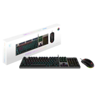 【MSI 微星】FORGE GK310 COMBO RED TC 機械鍵盤鍵鼠組