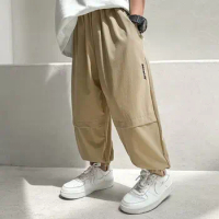 Boy Pants Children'S Clothing Spring Child Casual Korean Children'S 2024 Trousers Boys Clothes 6yrs To 12yrs