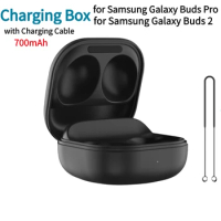 Charging Box for Samsung Galaxy Buds 2 / Pro Charger Case Cradle for Galaxy Buds Bluetooth-compatible Wireless Earphone Case