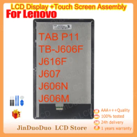 Original For Lenovo TAB P11 TB-J606F J606N J606M J616F J607 LCD Display Touch Screen Digitizer Assemblly For Lenovo TAB P11 LCD