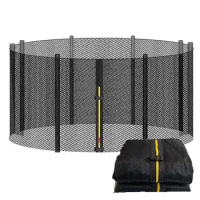 Safety Net for Trampoline, Round Protective Net for Garden Trampoline, Diameter 183 244 305cm, Trampoline Replacement Net,