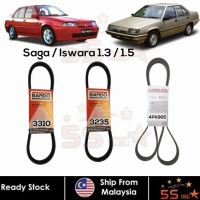 BANDO PROTON Saga Iswara Alternator  4PK865 / Air Con Fan  RPF3310 / Power Steering  RPF3235  belt