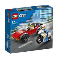 LEGO 樂高 CITY 城市系列 60392 警察摩托車飛車追逐 【鯊玩具Toy Shark】