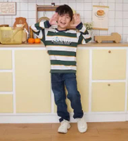 Kaos Lengan Panjang Anak Laki Hijau/ Boys Long Sleeve T-Shirt Green/ That's Donald The Adventure 6-7