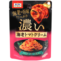 日本製粉 濃郁義麵醬[鮮蝦茄汁奶油風味] 240g