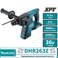 Makita DHR263Z Cordless Electric Hammer 36V SDS-Plus Rotary Hammer Dual Function Impact Drill Electric Hammer Without Battery
