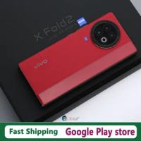 Original Vivo X Fold 2 Mobile Phone 120W Charge 4800mAh Battery 50.0MP Camera 8.03" AMOLED Folded Screen Snapdragon 8 Gen 2