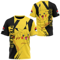 Jeans Fritz Kawaii Cartoon Pokemon Pikachu Graphic T ShirtTops