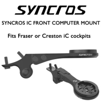 Syncors IC Integrated Bike Handlebar Aluminum Alloy Bicycle Computer Mount For Garmin Cateye Bryton Gopro Flashlight Holder