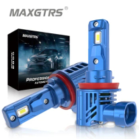 MAXGTRS 2x Turbo LED H7 H4 LED Headlight Bulb for Car Head Light HB3 9005 HB4 9006 H8 H9 H11 Auto Headlamp 12V 110W 24000LM
