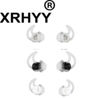 XRHYY 3 Pairs Replacement Silicone Earbuds S M L Tips for Bose IE2 MIE2I SIE2i In Ear Headphones Earphones