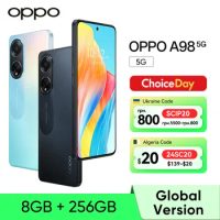 Global Version OPPO A98 5G NFC Cellphone 120Hz 6.72" FHD+ Display 64MP AI Camera 67W SUPERVOOC 5000mAh Battery Smartphone