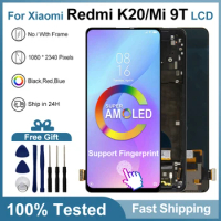 AMOLED For Xiaomi Mi 9T Mi 9T Pro LCD Display Touch Screen Digitizer For Redmi K20 K20 Pro LCD M1903F11G M1903F10G Display Parts