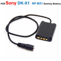 DK-X1 DK X1 DC Coupler NPBX1 NP-BX1 Rx100-li Dummy Battery Adapter For Sony DSC RX1 RX1R RX1R II RX100 II III IV M2 M3 M4 Camrea