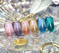 เซทสีเจลทาเล็บ  Pick Me Up สีโฮโลแกรม Blink Blink Collection 6  เฉดสี
