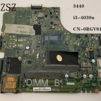 CSRZSZ Mainboard For Dell Latitude 3440 with i3-4030u Laptop motherboard CN-0RGV81 0RGV81 RGV81 100% Fully tested