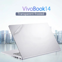 Special Carbon fiber Vinyl Laptop Sticker Skin Decals Protector Cover for ASUS vivobook14 X415 14"