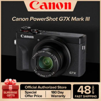 Canon PowerShot G7X Mark III Portable Small Card Digital Camera Optical Zoom 4K Video Anti Shake Vlog Live broadcast G7X3