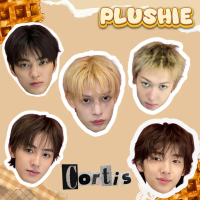 PLUSHIE MINI! CORTIS / BONEKA MINI CORTIS FACE DOLL