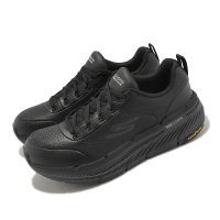 【SKECHERS】慢跑鞋 Max Cushioning Premier 2 男鞋 黑 全黑 瑜珈鞋墊 緩震 固特異大底(220828-BKCC)