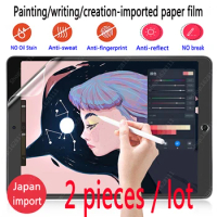 Paper Protector Like Film Matte PET Anti Glare Painting For 2022 2020 iPad Air 5/4 10.9 10.2 9.7 10.5 M1 Pro11 12.9 inch Screen