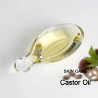Premium Cold Pressed Castor Oil 100% Pure Organic Hexane-Free for Skin Hair Health - Ideal for Natural Remedies &amp; Moisturizing