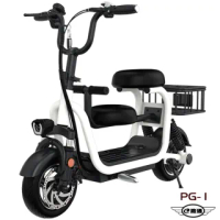 【e路通】PG-1 寵兒 48V 高碳鋼 鋰電 10AH 寵物親子 LED燈 摺疊電動車(電動自行車)
