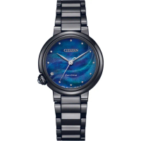 【CITIZEN 星辰】CITIZEN 星辰 L系列 透徹天空光動能女錶-30mm 手錶 禮物 推薦(EM0915-86N)