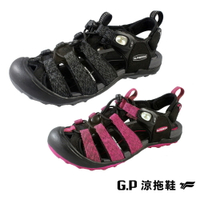 【GP】戶外越野護趾鞋G2393W-黑桃/黑色(SIZE:35-39 共二色) G.P