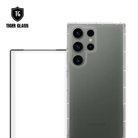 T.G Samsung Galaxy S23 Ultra 手機保護超值2件組(透明空壓殼+鋼化膜)